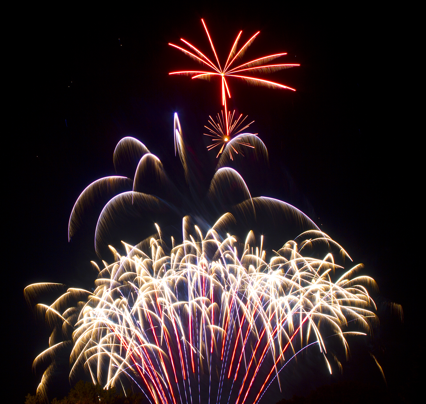 Splash of Fireworks | Shutterbug